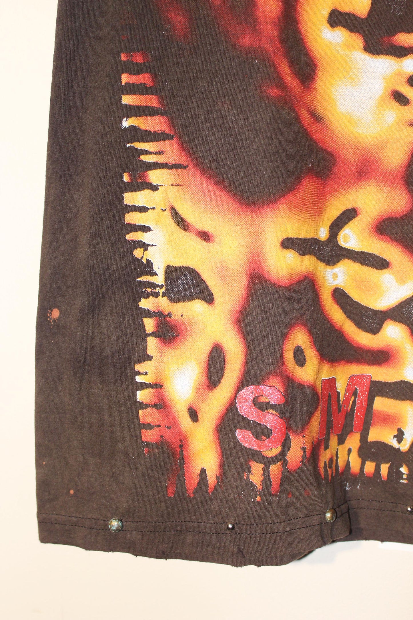 OFFSPRING faded tee w/ collar studs (XL)