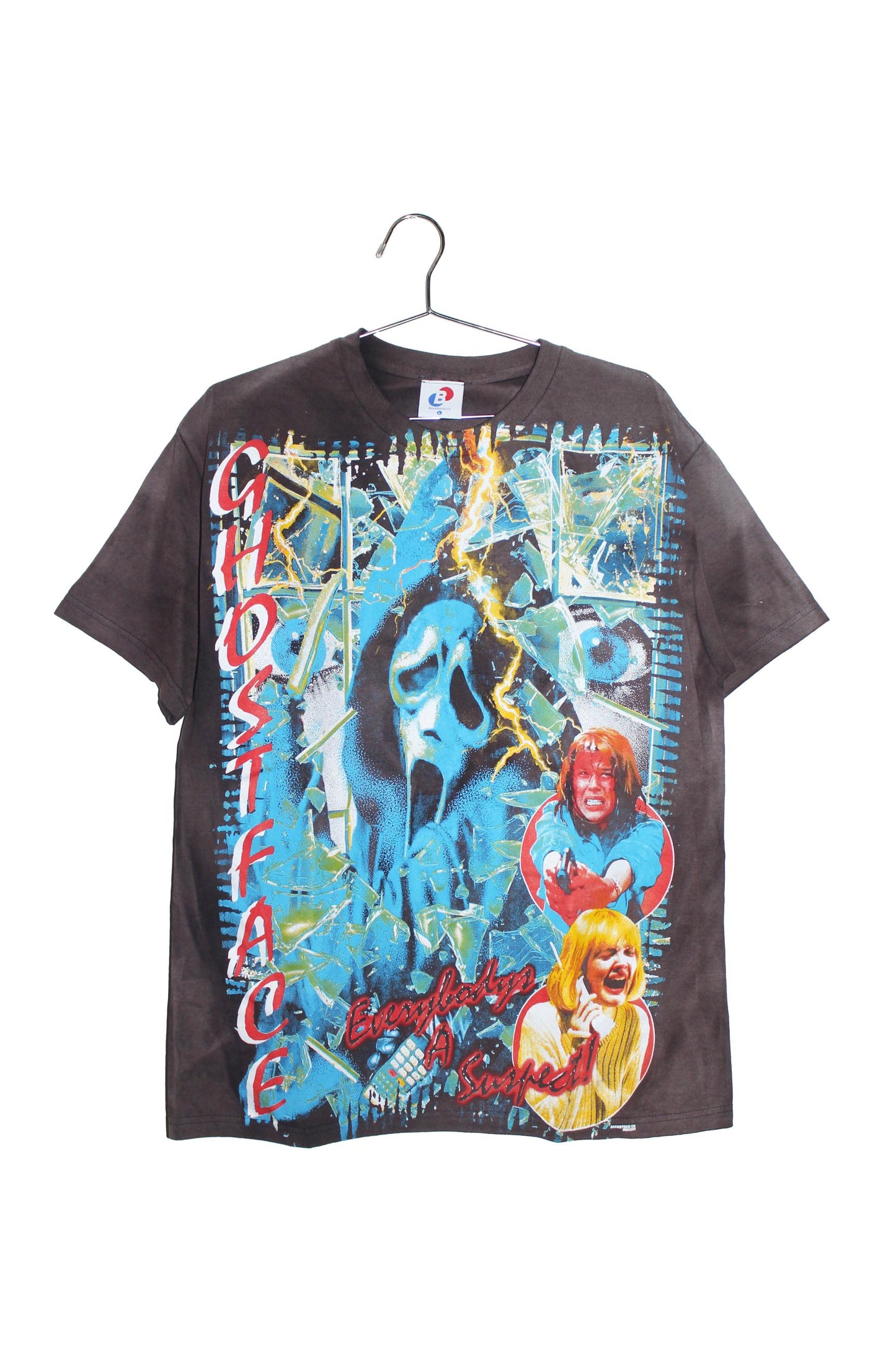 BSC Faded Tee Ghostface Scream 1 (LG)