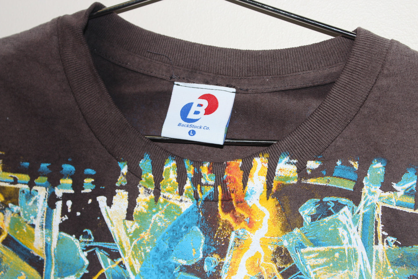 BSC Faded Tee Ghostface Scream 1 (LG)