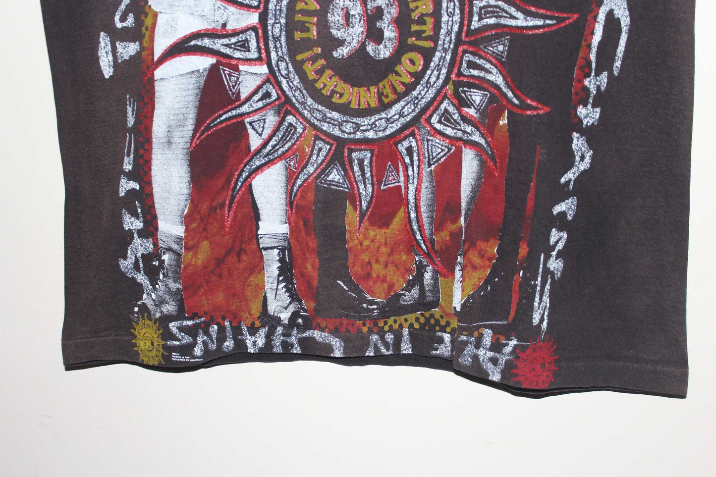 A.I.C faded single stitch Tee (LG)