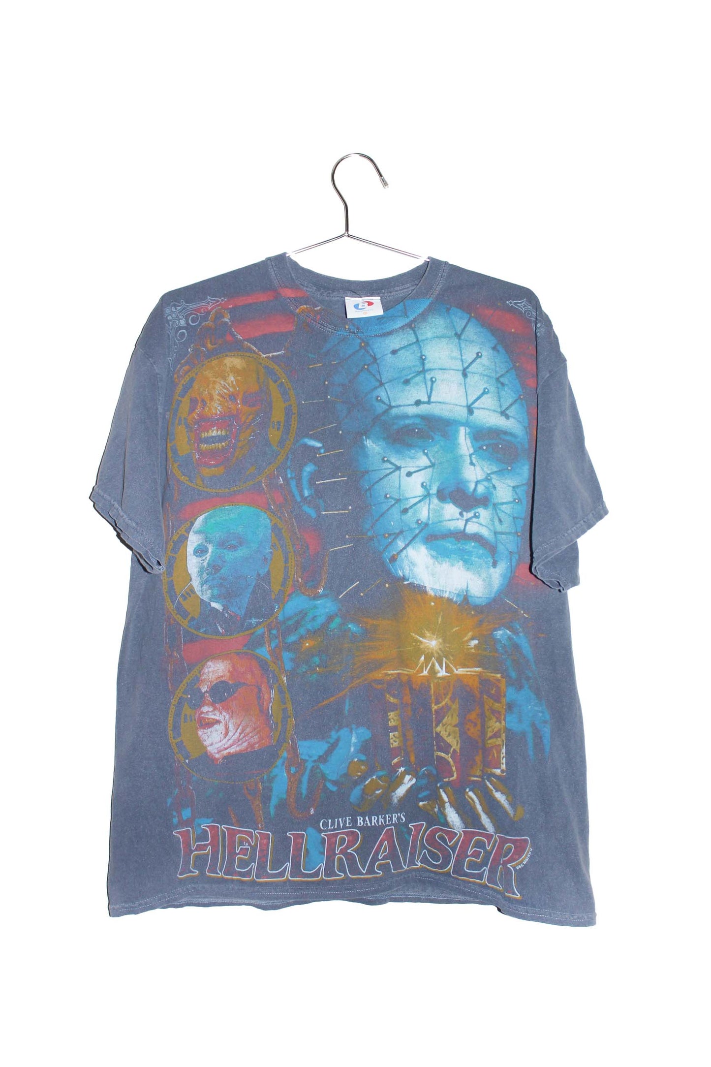 Faded Helllrasier on washed out blue blank (XL)