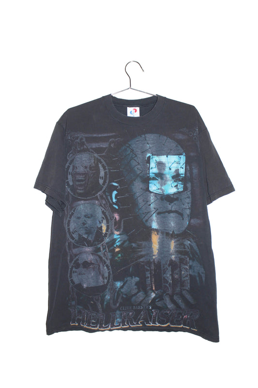 Heavy Distressed Vintage Jerzees Pocket tee (LG)