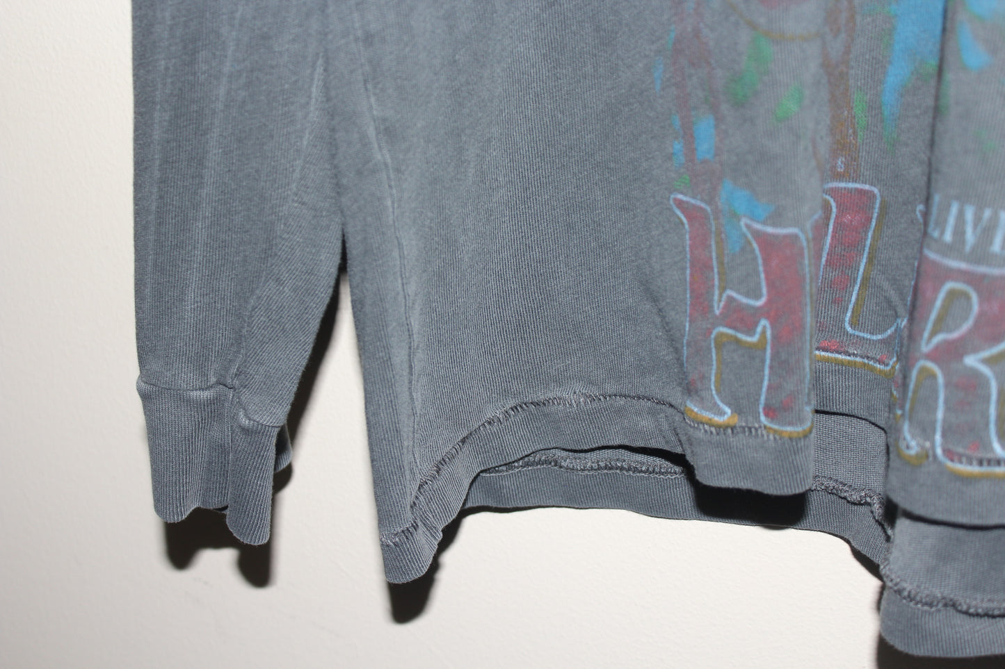 Faded Hellraiser on modern single stitch pocket tee(LG)