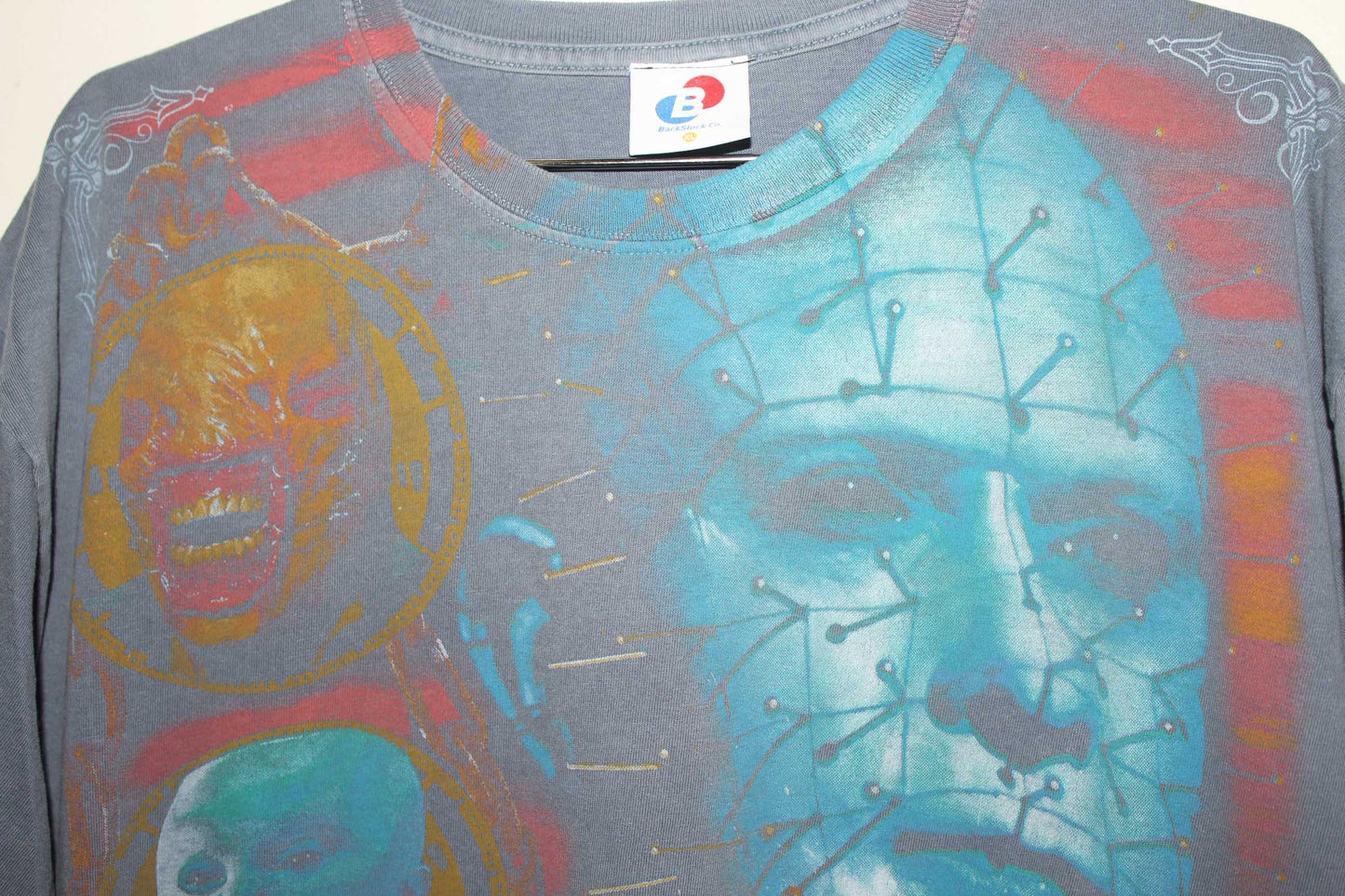 Faded Hellraiser on vintage KEYA tee (XL)