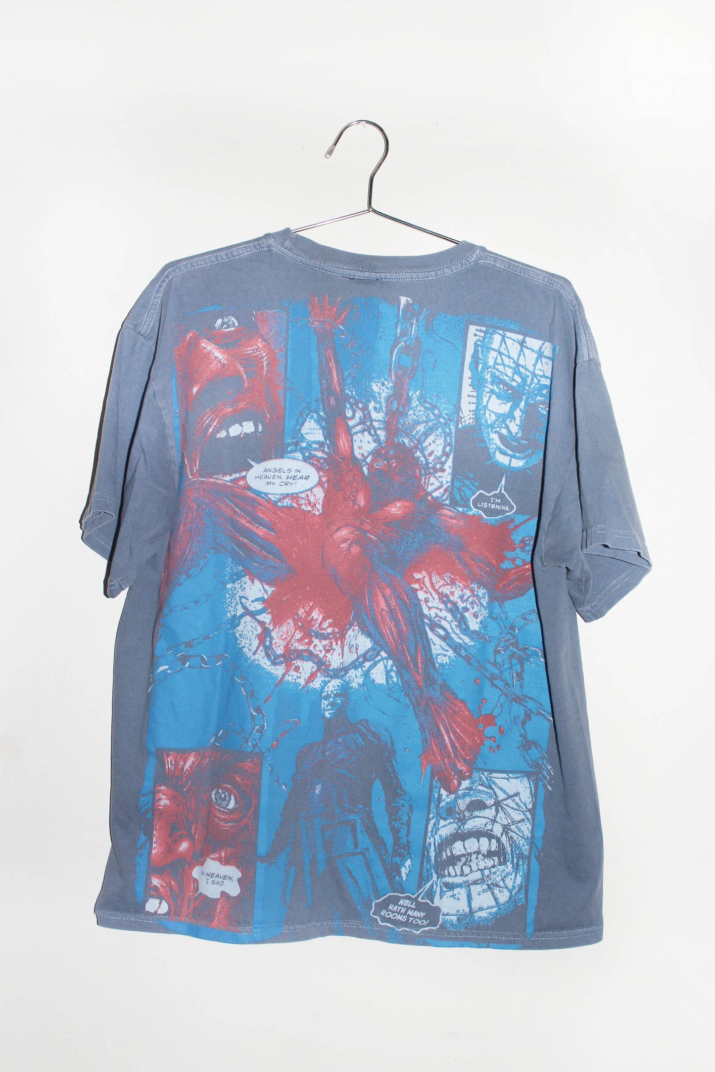 Faded Hellraiser on vintage KEYA tee (XL)