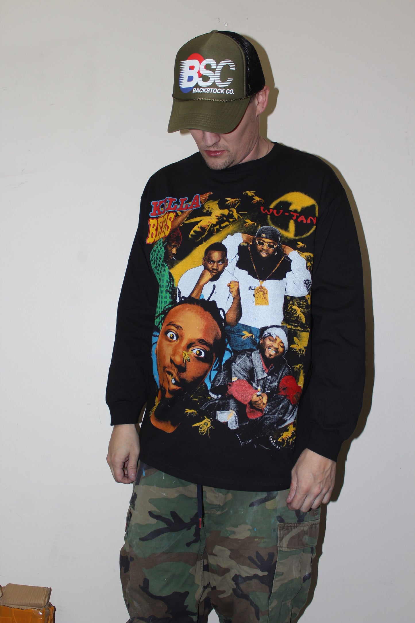 WU Killa Bees Orig. fan art Longsleeve tee