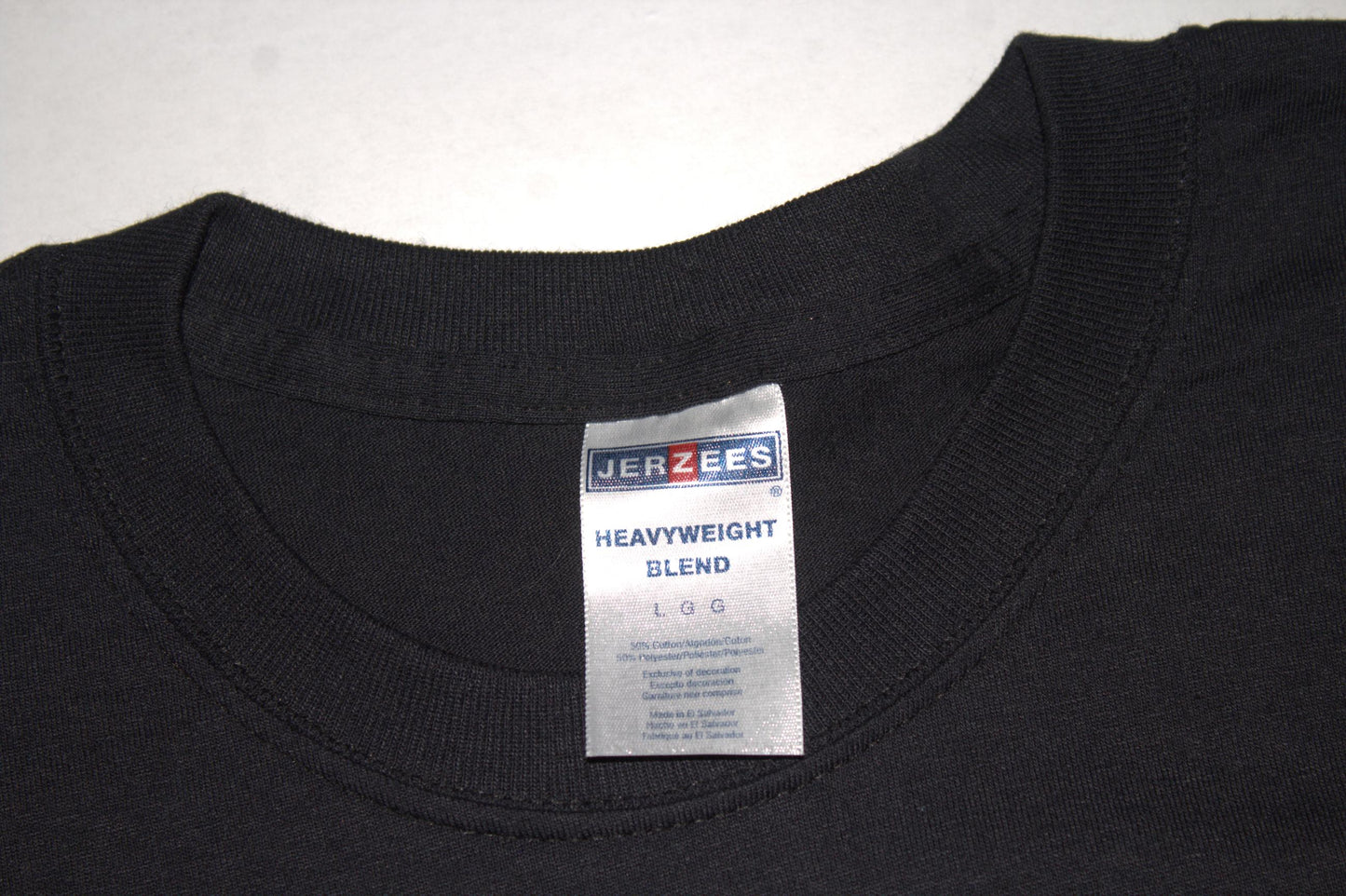 Sphynx Cat Tee on vintage Jerzees 50/50 shirt (L)