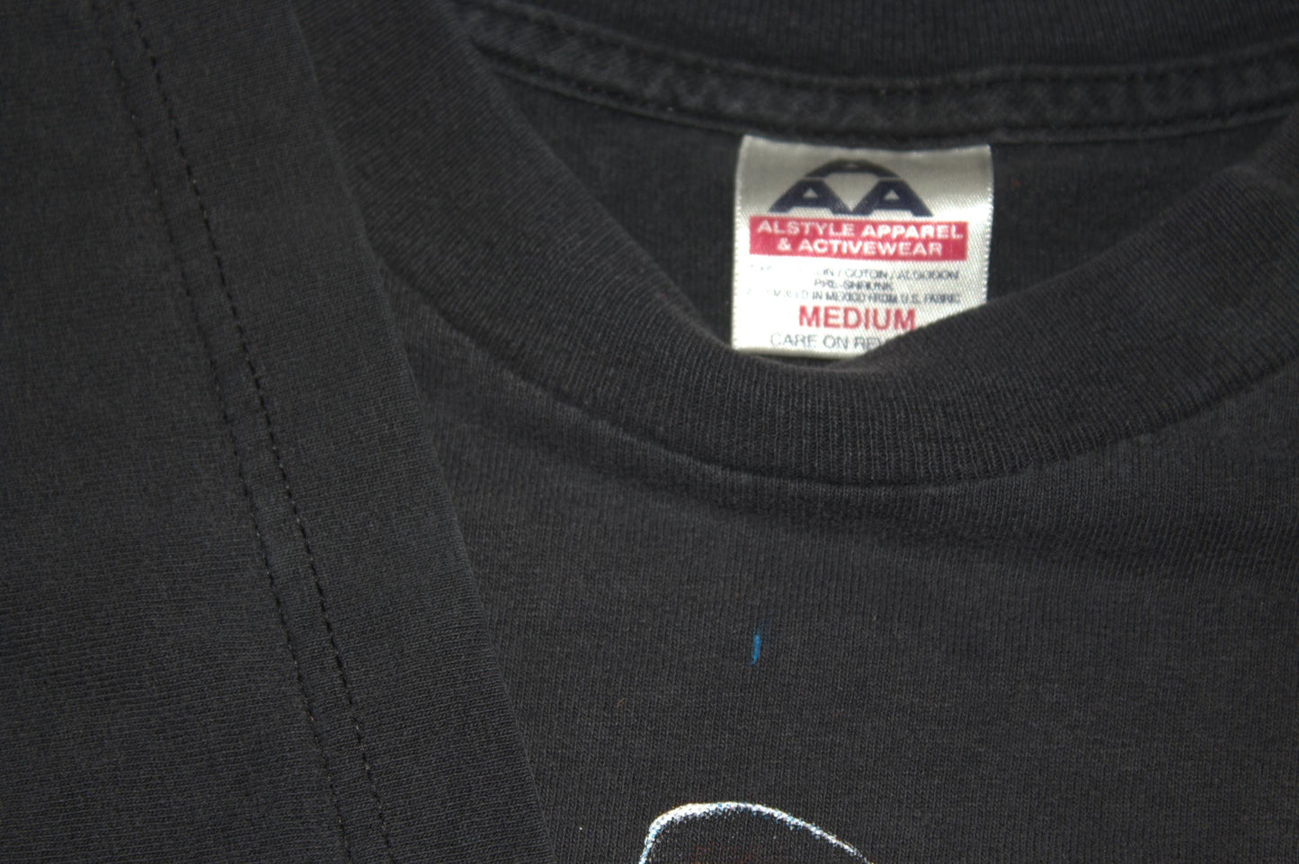 Sphynx Cat Tee on vintage Jerzees 50/50 shirt (L)
