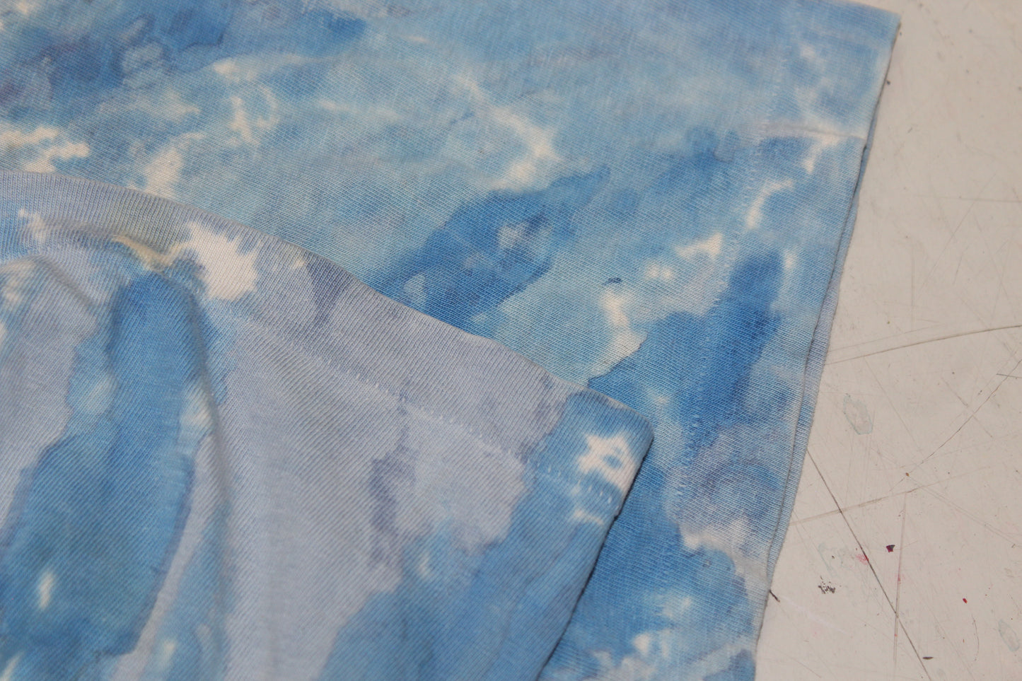 BSC PHISH Mashup print on vintage Sostanza distressed tie dye t-shirt (XXL)