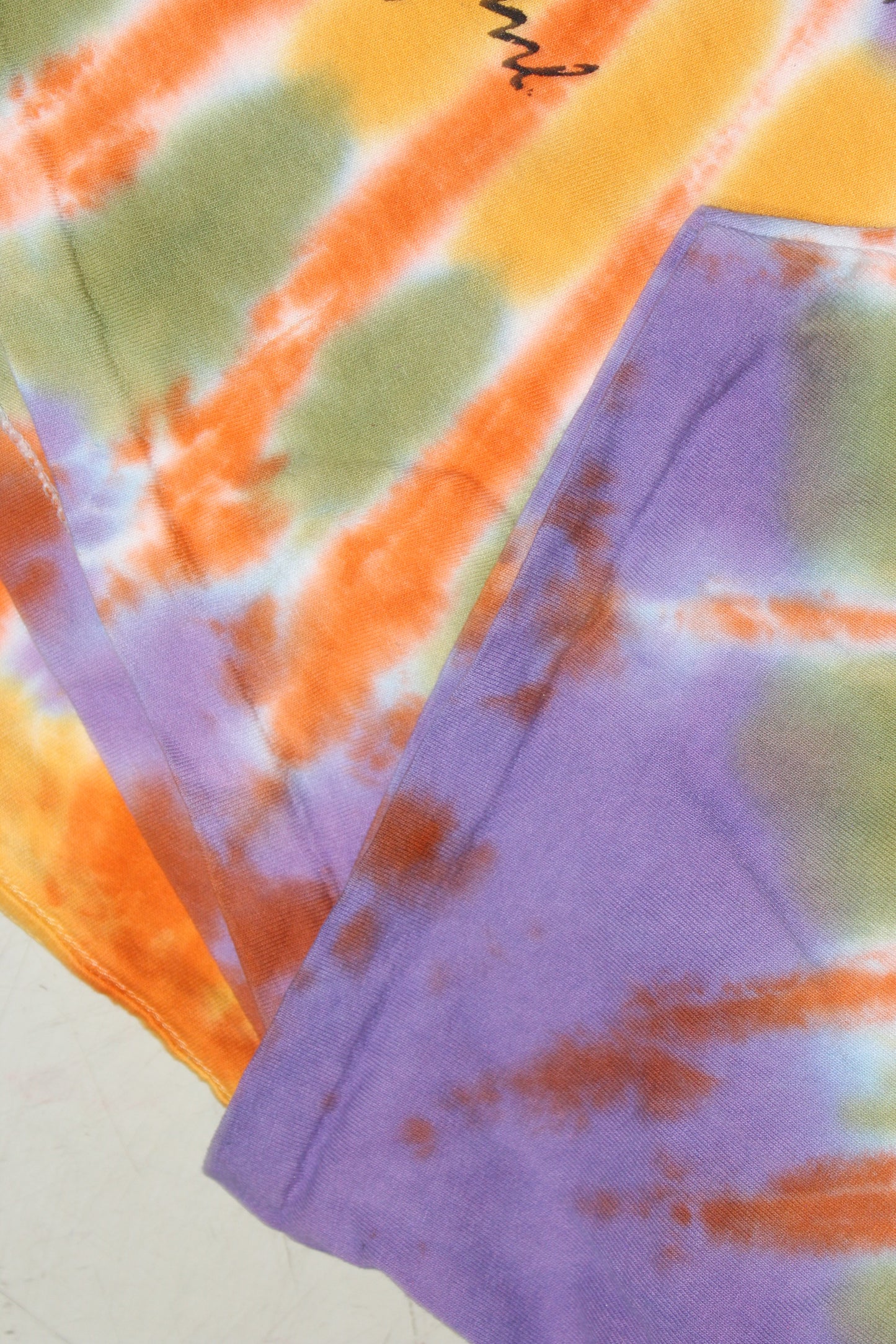 BSC PHISH Mashup print on vintage ALORE single stitch tie dye t-shirt (XXL)