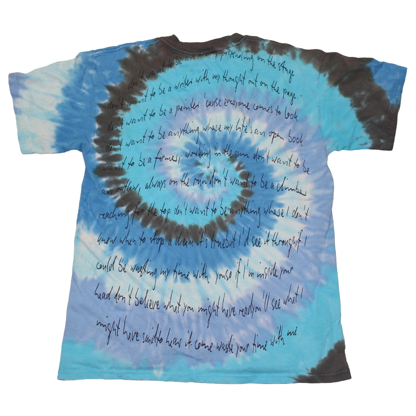 BSC PHISH Mashup print on vintage late 90's tie dye t-shirt (M)