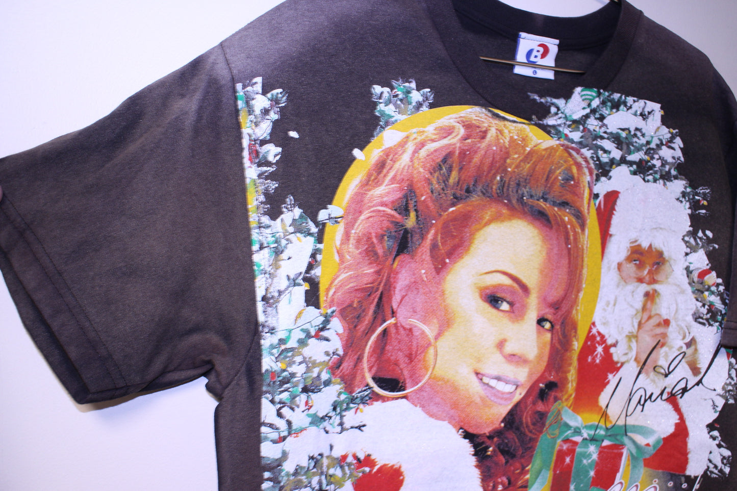 Faded Mariah All I Want for Xmas BSC shirt (L)