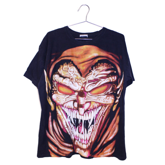 Hobgoblin/Spidey on 2nd hand soft gemrock BSC shirt (XL)