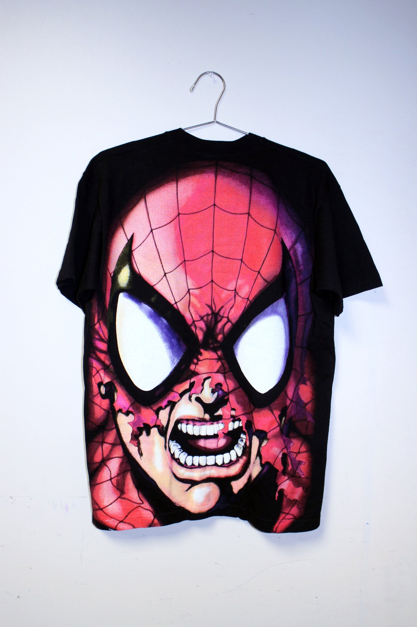 Hobgoblin/Spidey on FOTL single stitch soft BSC shirt (L)