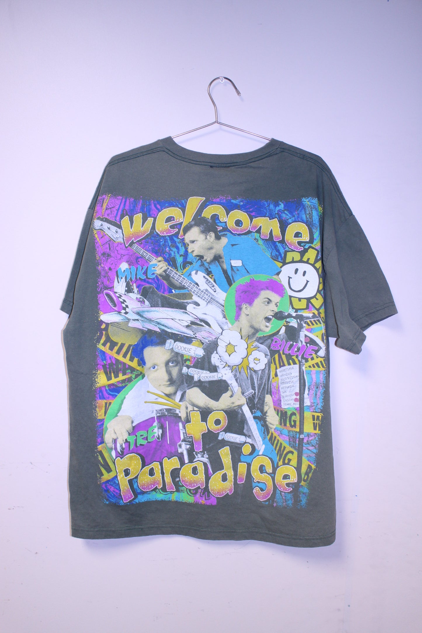 Faded Green Day green BSC t-shirt (XL)