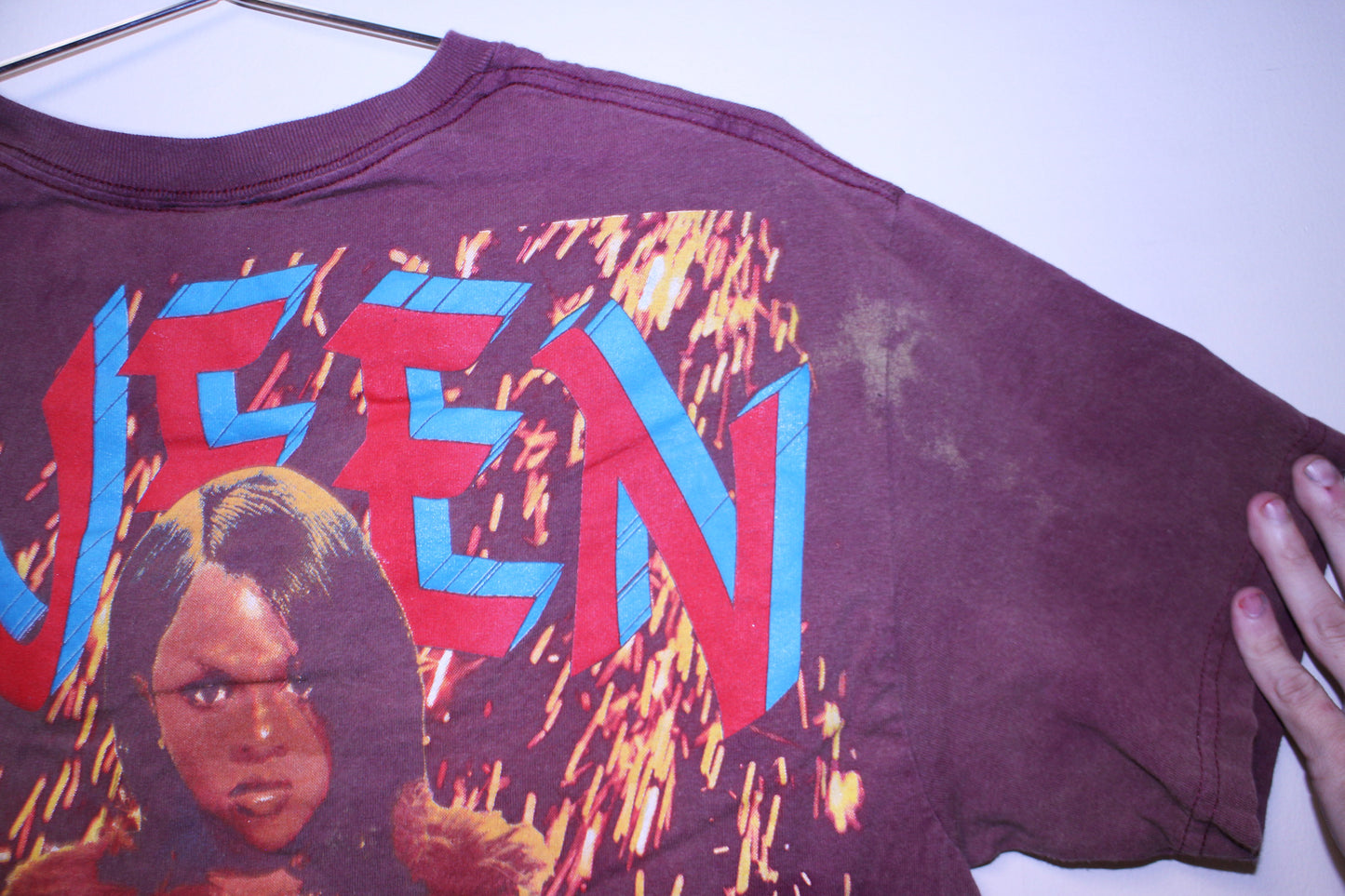 Faded Green Lil' Kim Queen Bitch BSC t-shirt (XXL)