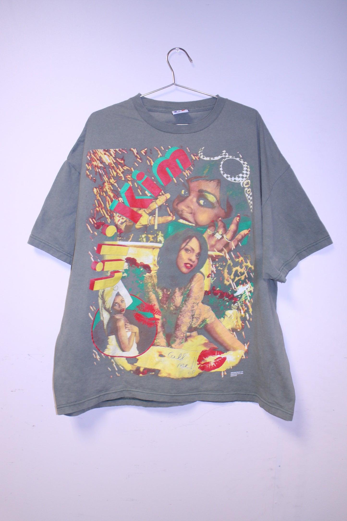 Faded Green Lil' Kim Queen Bitch BSC t-shirt (3X)