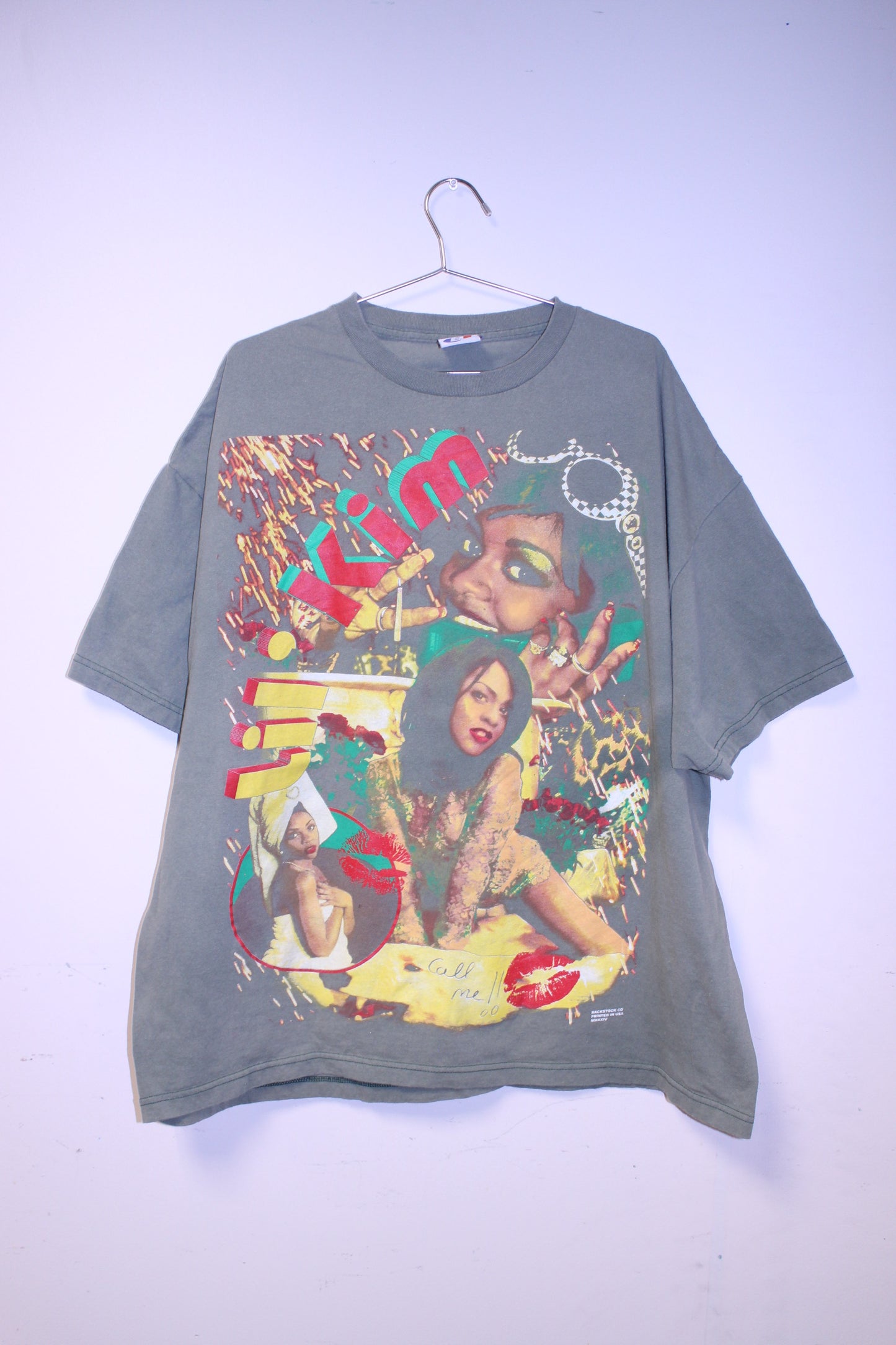Faded Green Lil' Kim Queen Bitch BSC t-shirt (3X)