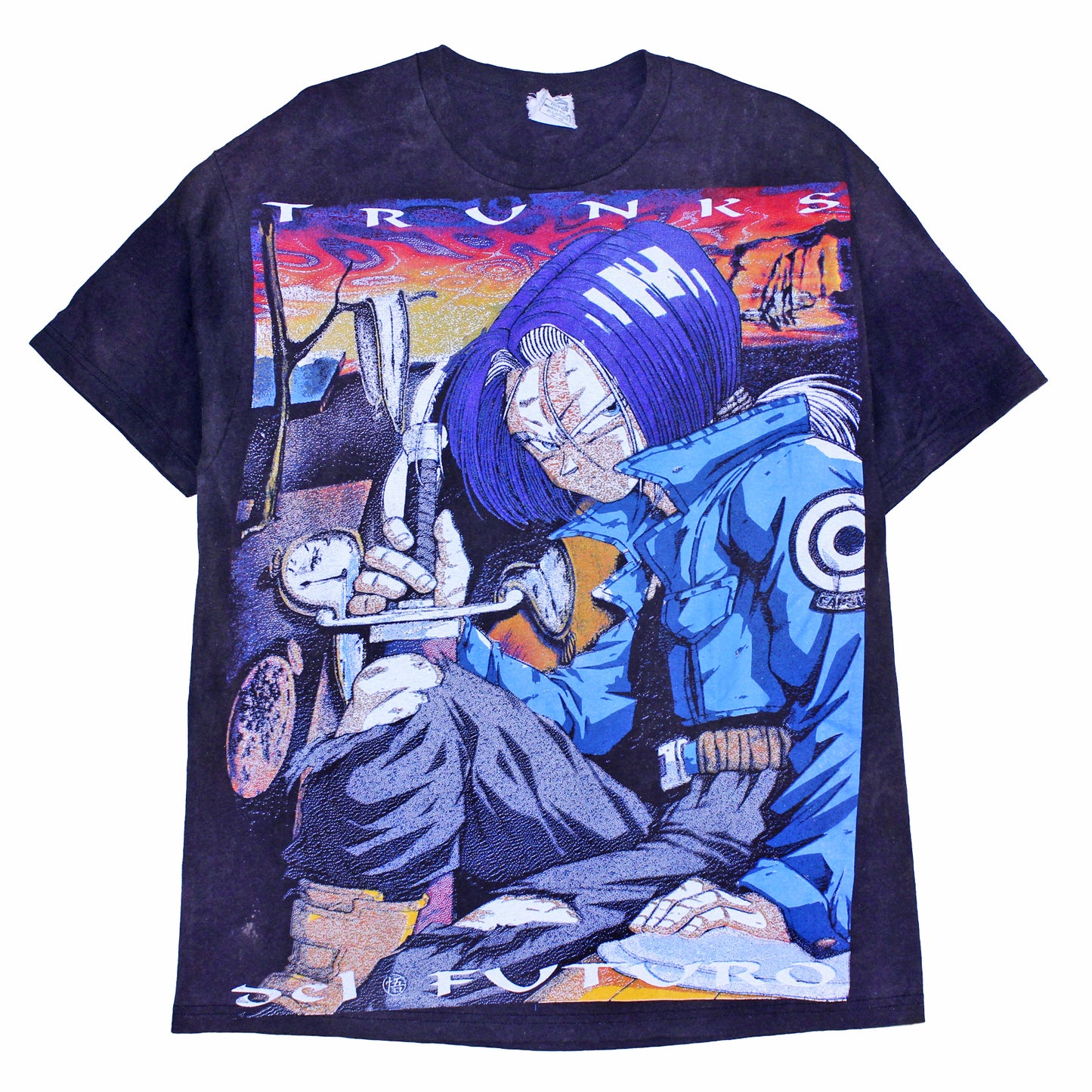 Faded Trunks Del Futuro Dragonball Z BSC Faded black t-shirt