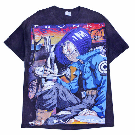 Faded Trunks Del Futuro Dragonball Z BSC Faded black t-shirt