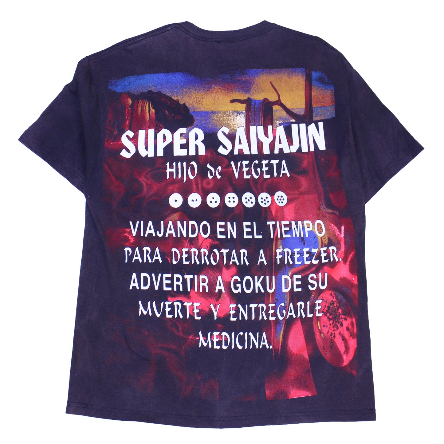 Faded Trunks Del Futuro Dragonball Z BSC Faded black t-shirt