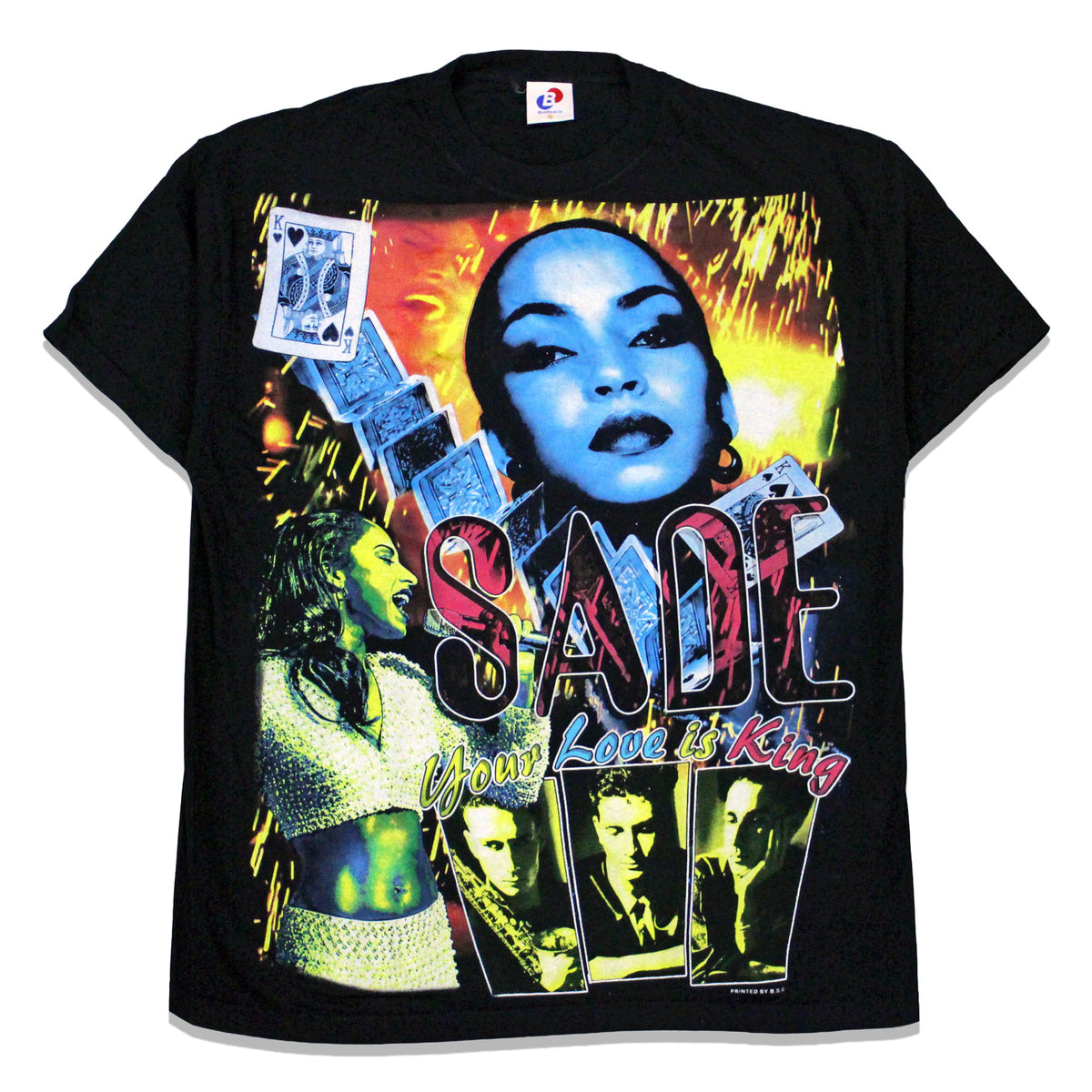 SADE 'Your Love is King / PARADISE Orig. fan art tee