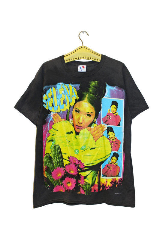 SELENA Amor Prohibito faded soft 2nd hand heavy faded shirt (M & XL)