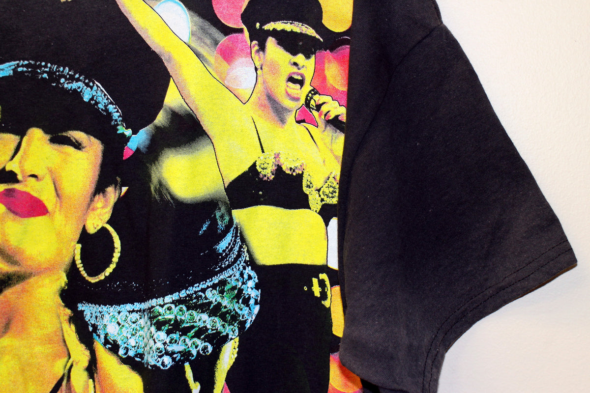 SELENA Amor Prohibito faded soft 2nd hand heavy faded shirt (M & XL)