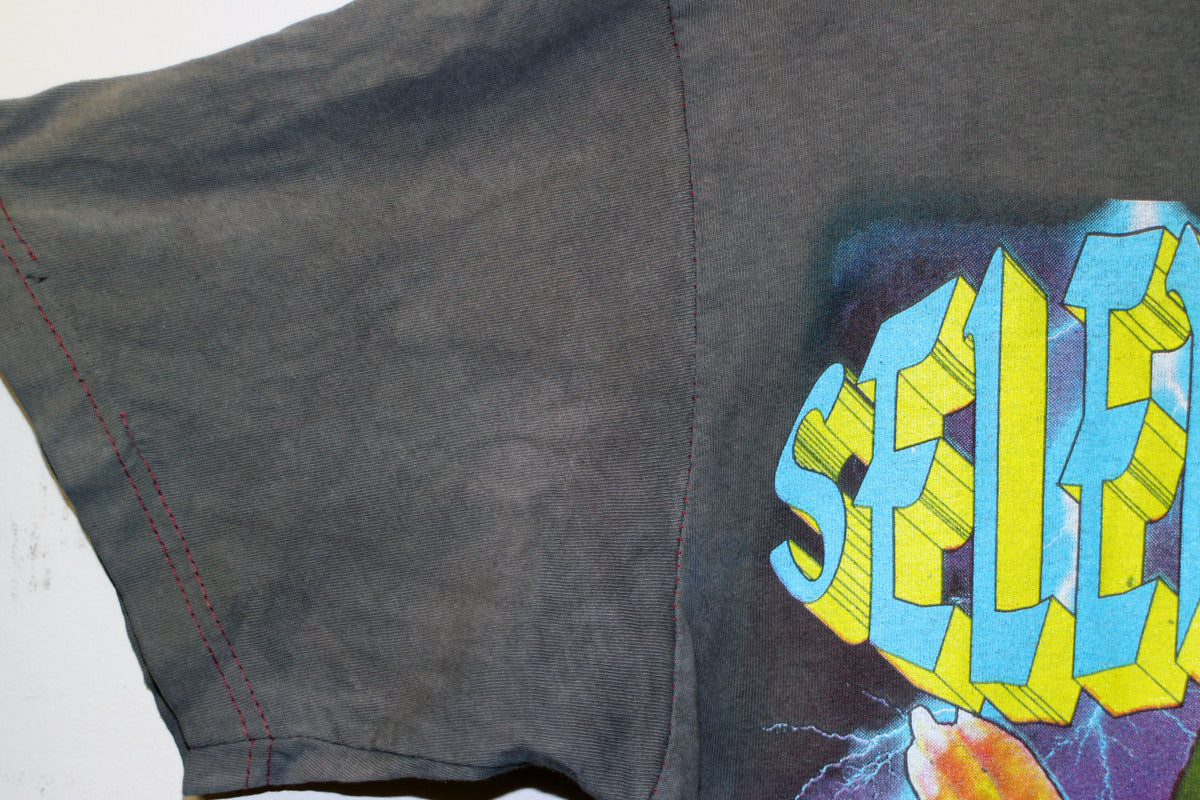 Faded Selena on 2nd hand Dyed Contrast Stitch (M)