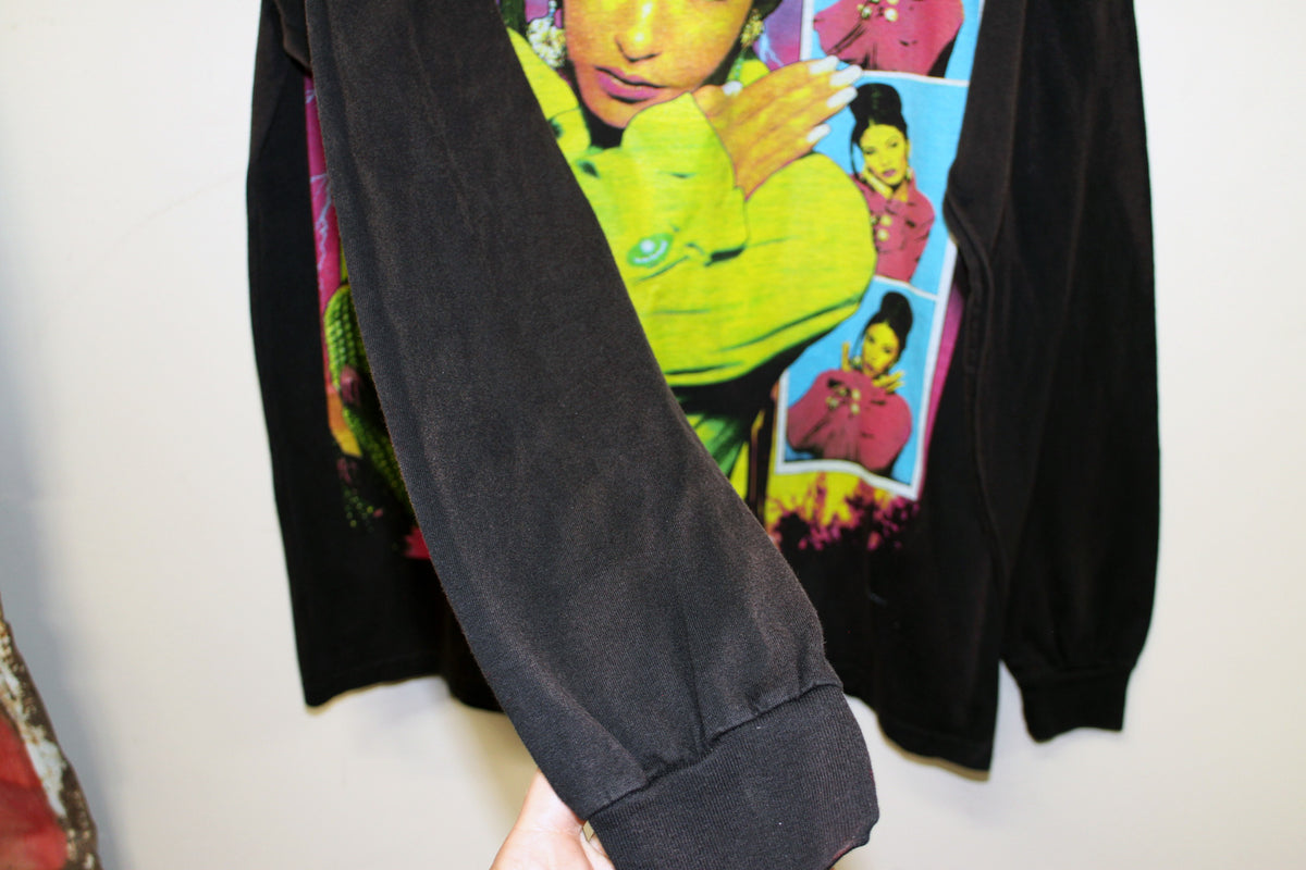 SELENA Amor Prohibito on BSC faded comfort colors longsleeve (L-XL)