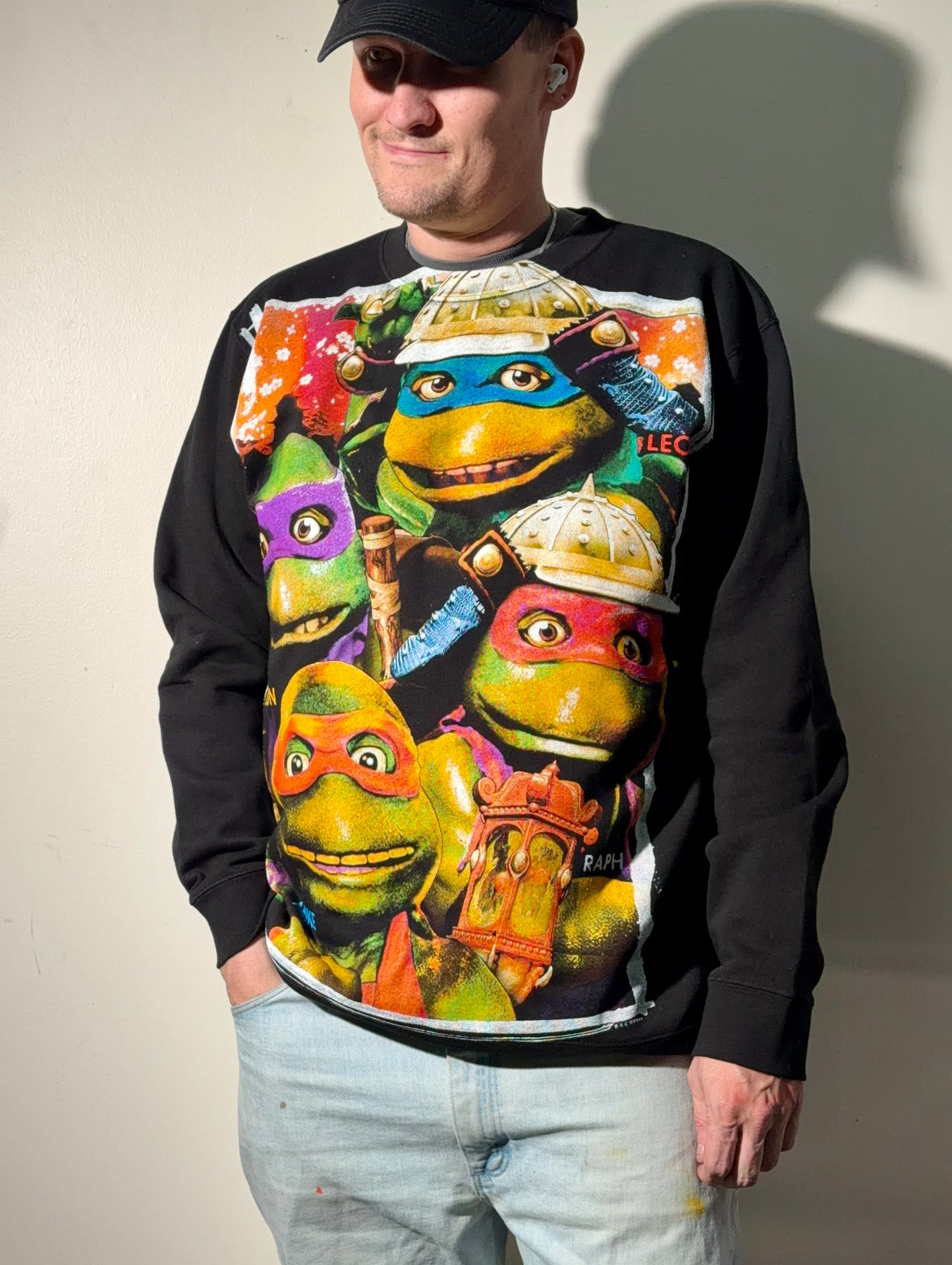 *SWEATSHIRT* Turtles 3 Orig. fan art fleece sweatshirt