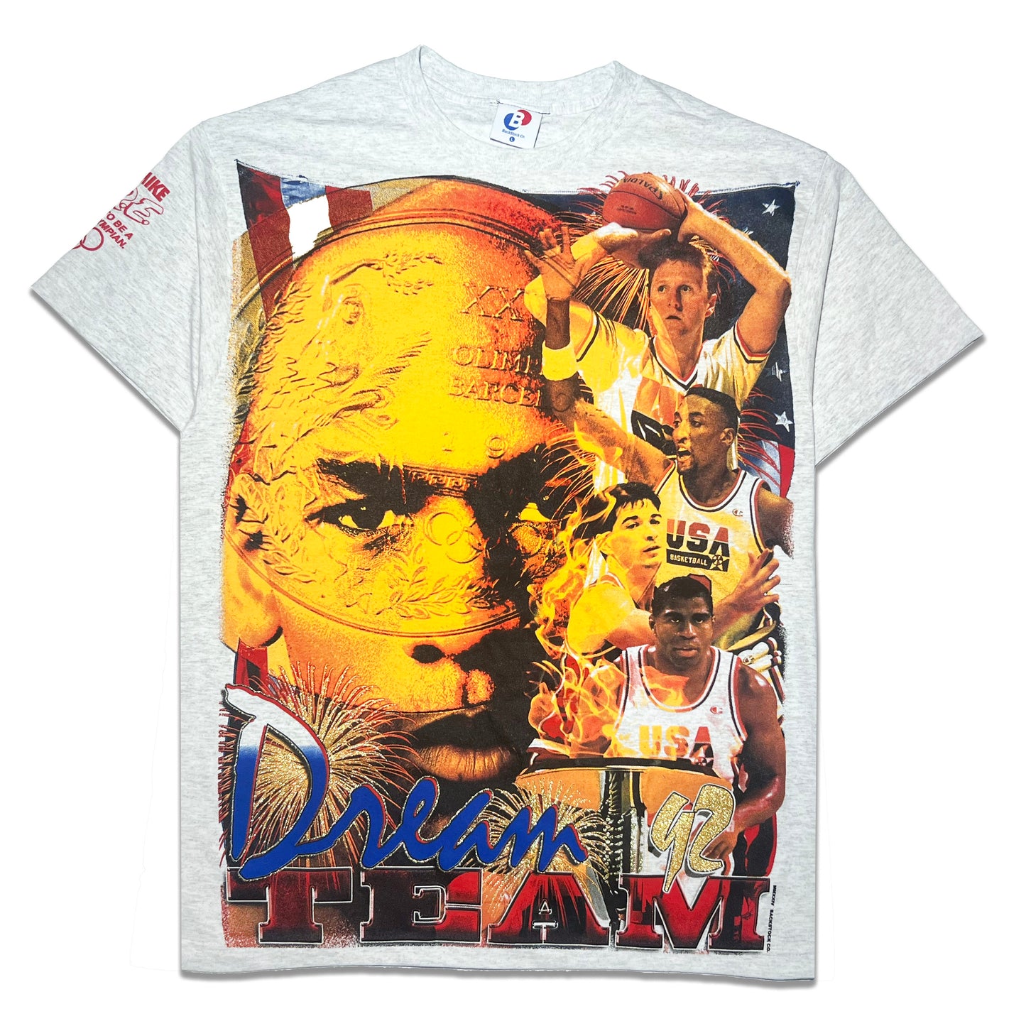 *Heather Grey* Olympic DREAM TEAM 92' Orig. fan art shirt