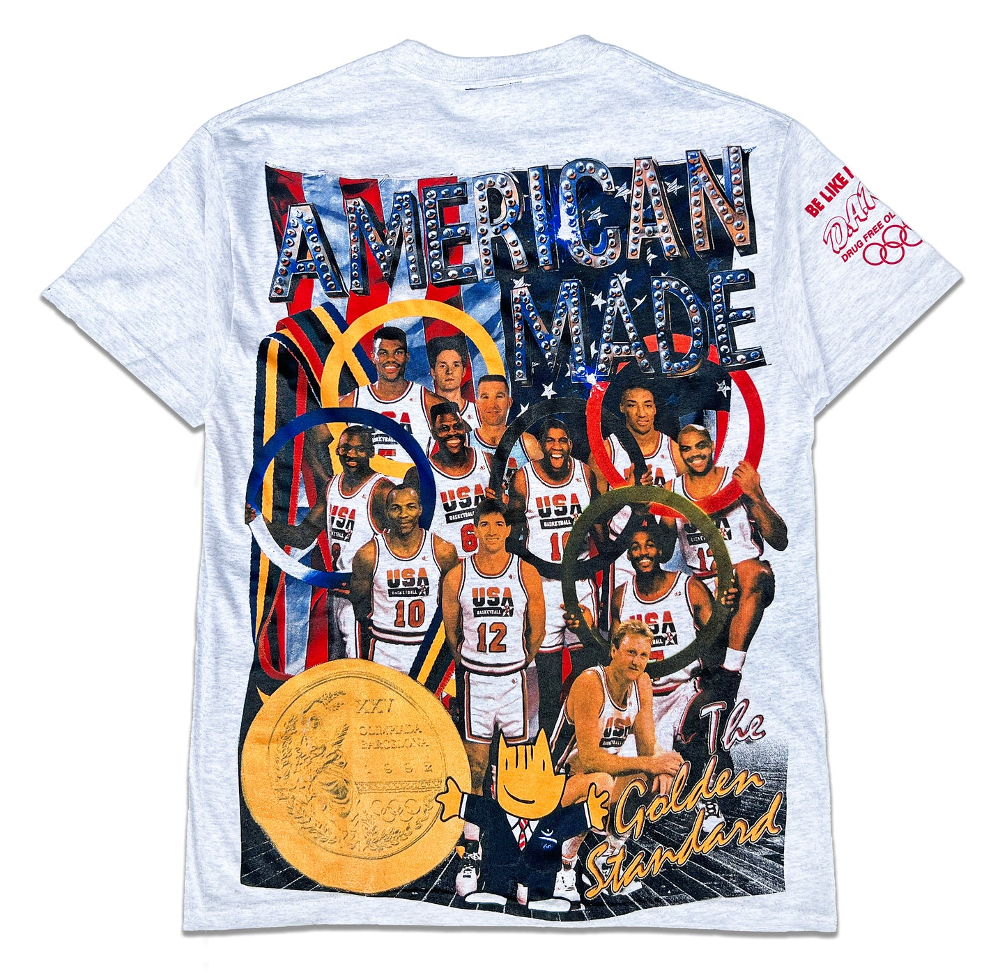 *Heather Grey* Olympic DREAM TEAM 92' Orig. fan art shirt