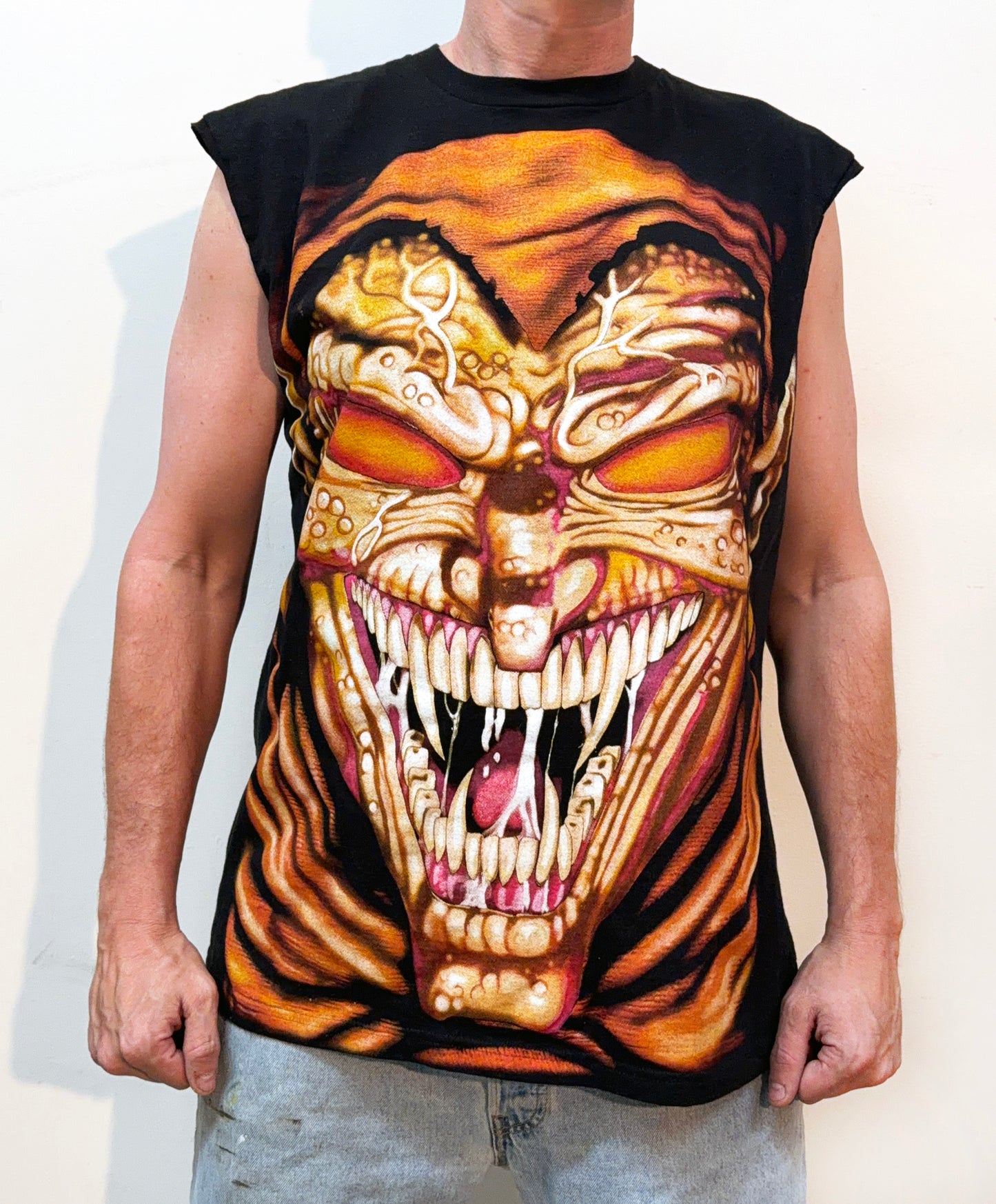 *FADED WASH* HobgobIin / Spider-man Orig. fan art tee