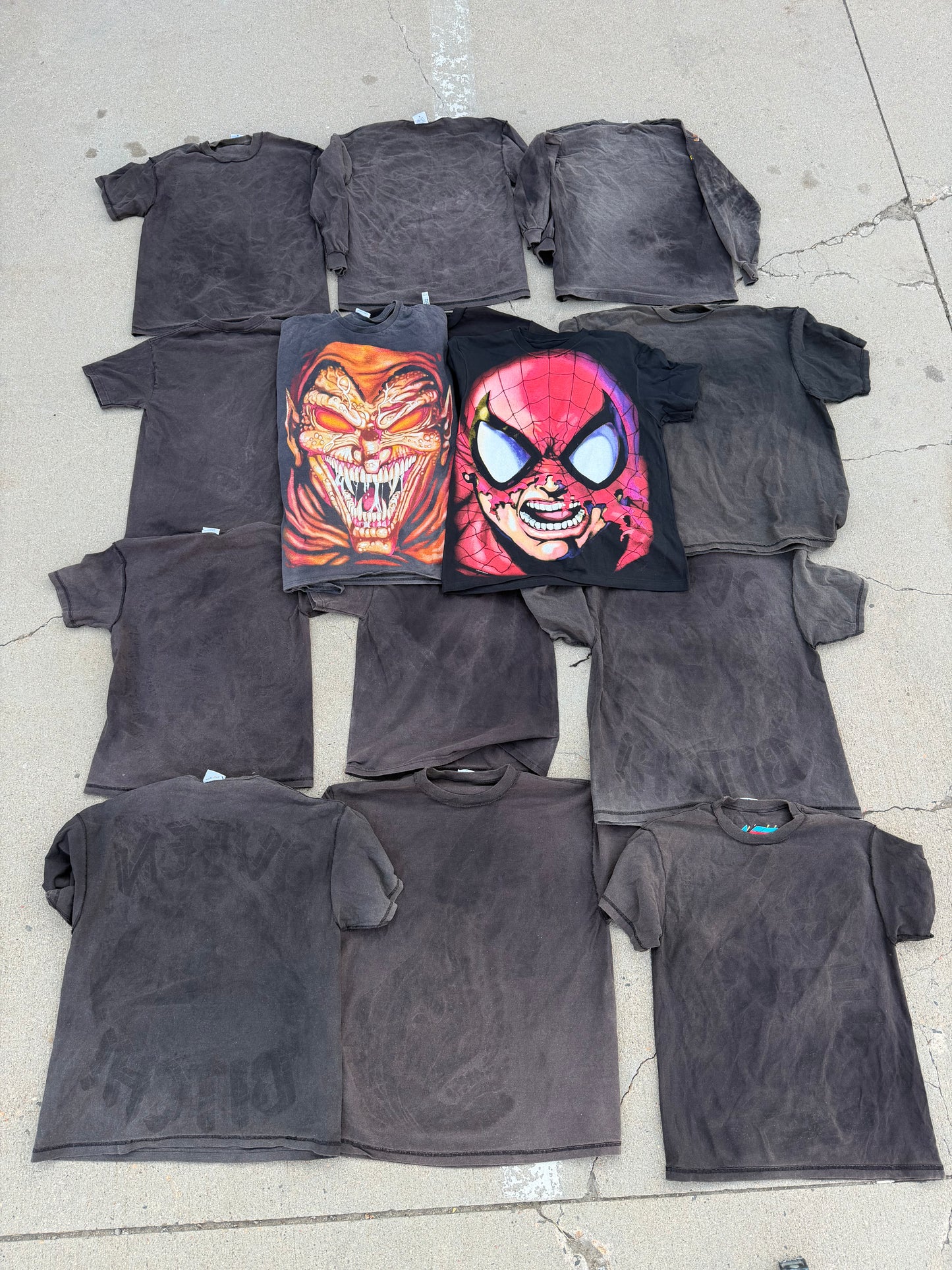 *FADED WASH* HobgobIin / Spider-man Orig. fan art tee