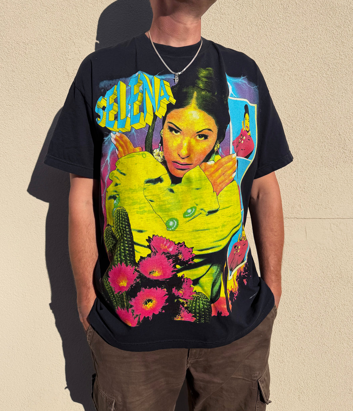 SELENA Amor Prohibito Orig. fan art tee
