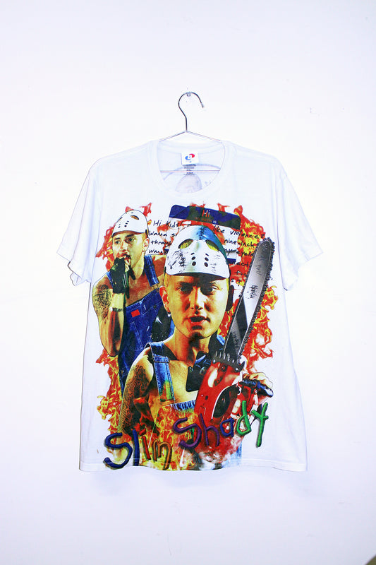 Slim Shady on calvin klein white shirt (L)