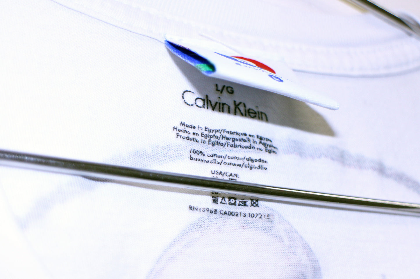 Slim Shady on calvin klein white shirt (L)
