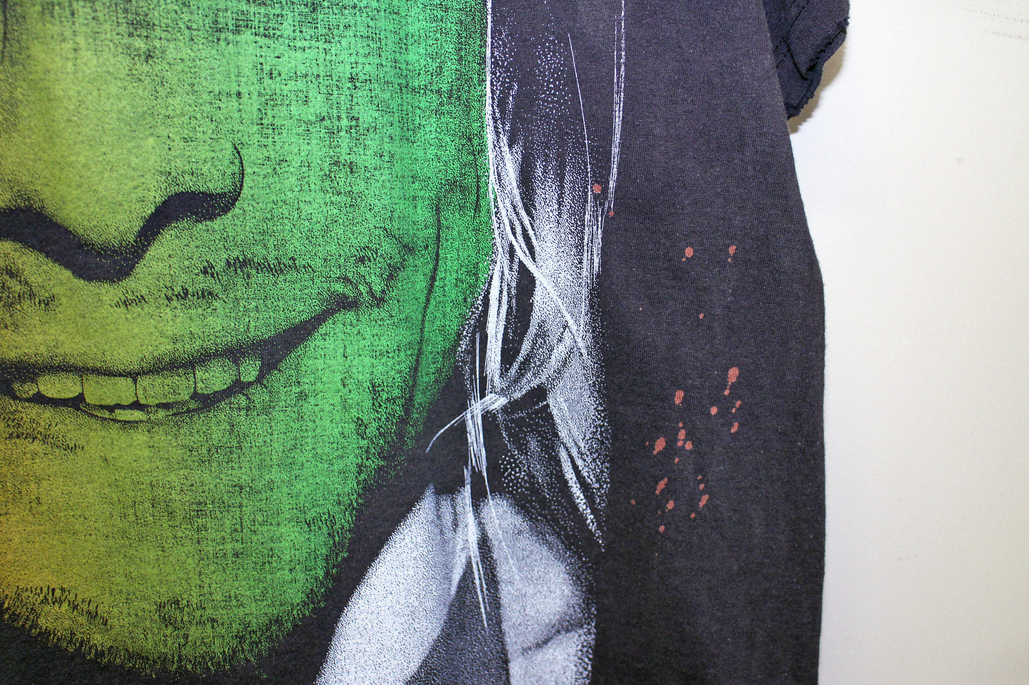 KURT on faded & distressed BSC tee (XXL)