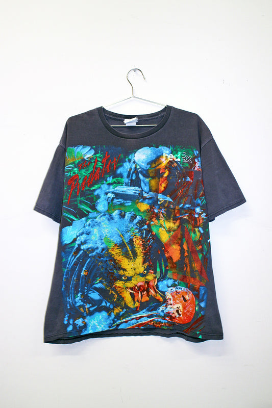 The Predator on good faded fedex pocket tee (XL)