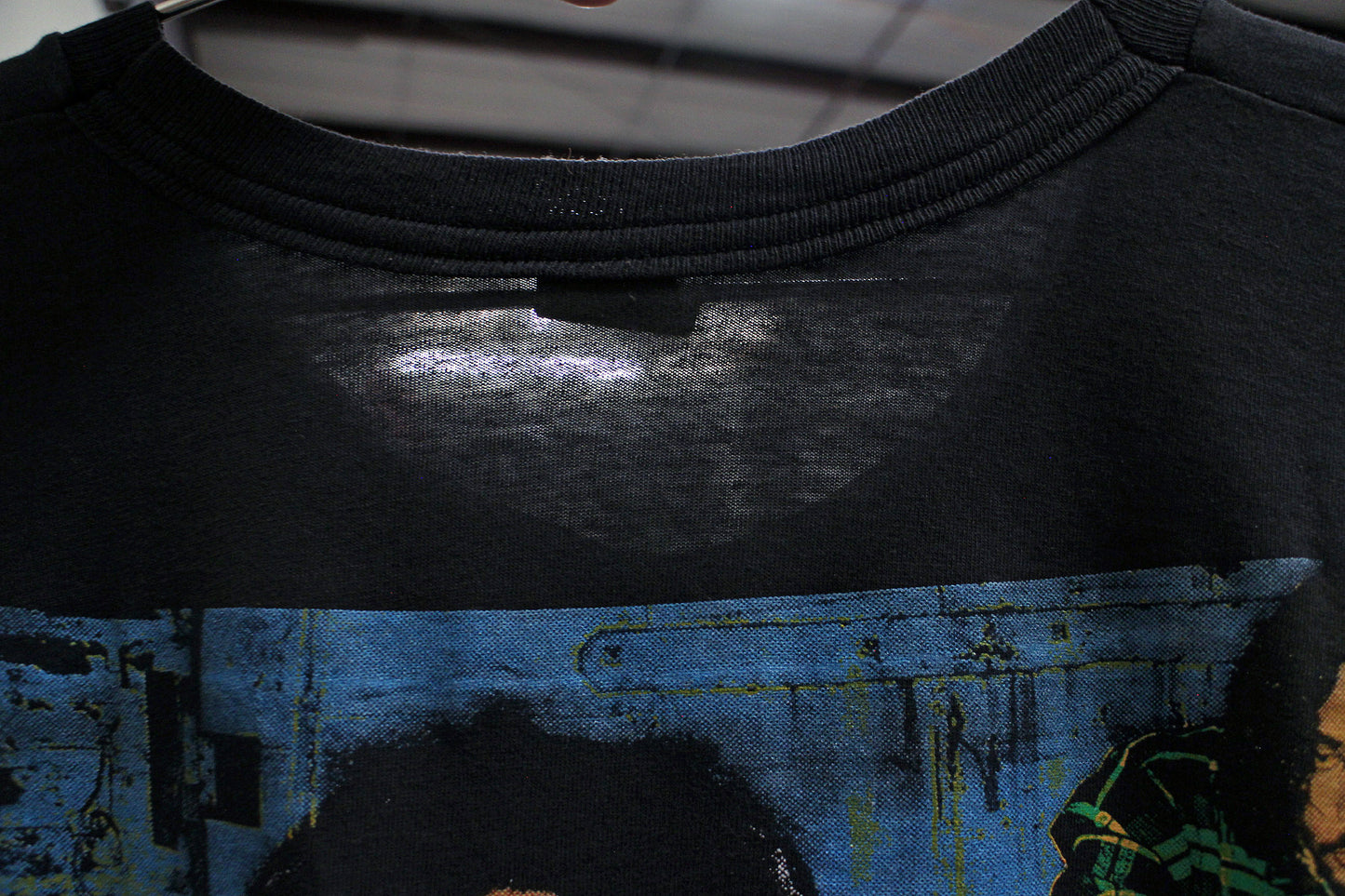 BTNH on vintage thin 50/50 FOTL black tee (XL)