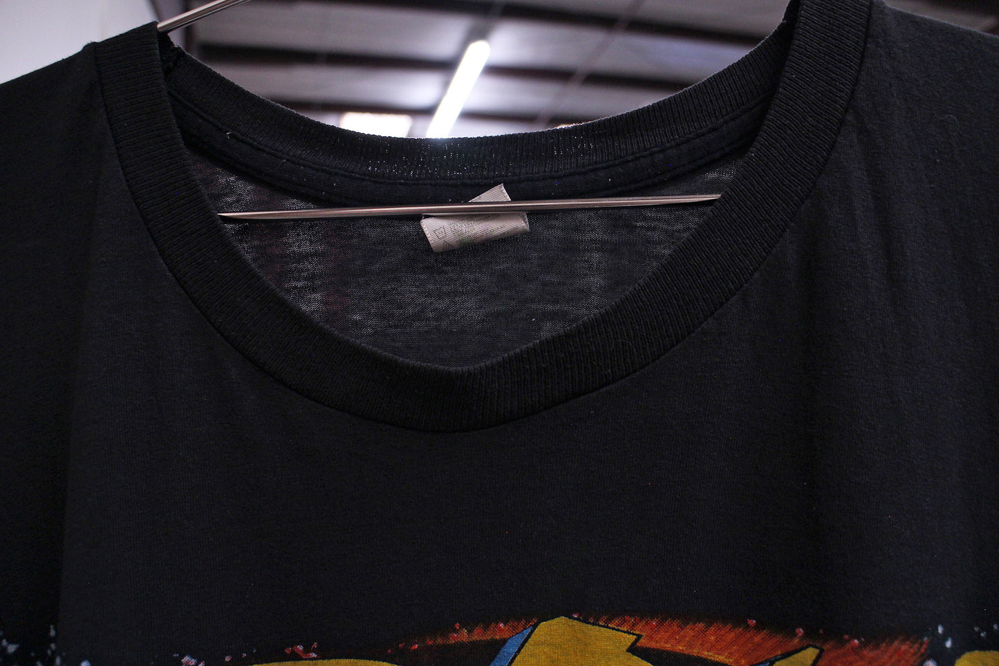 BTNH on vintage thin 50/50 FOTL black tee (XL)