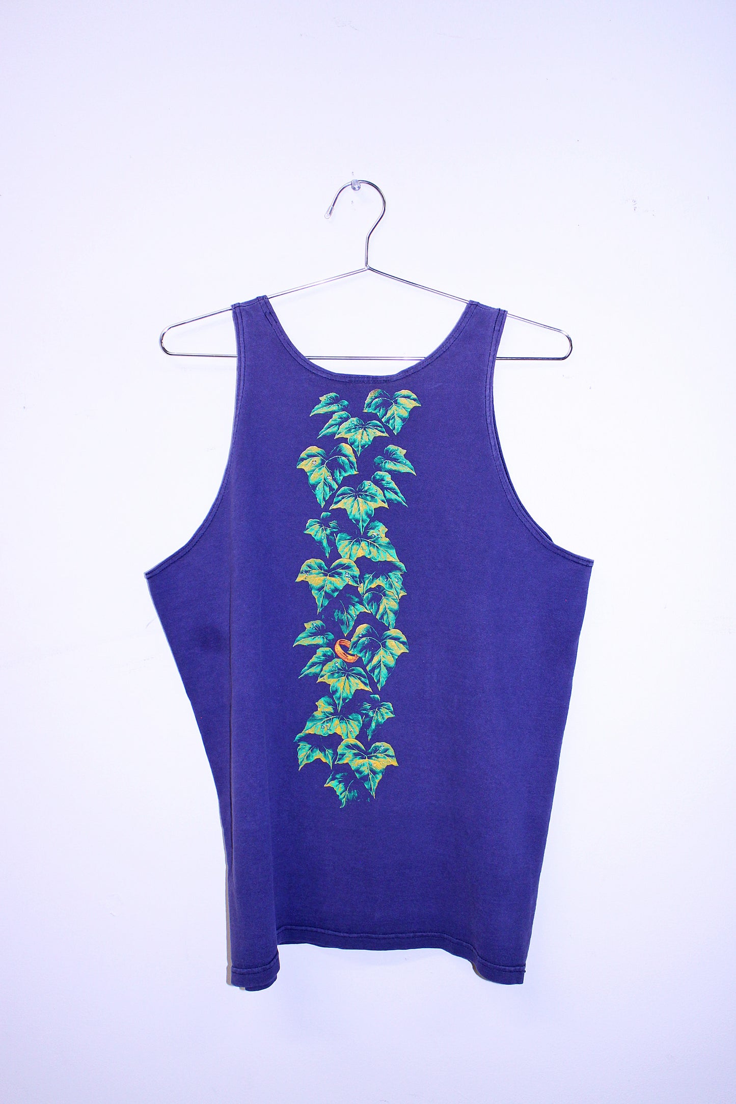 LOTR on vintage navy delta tank top (M)