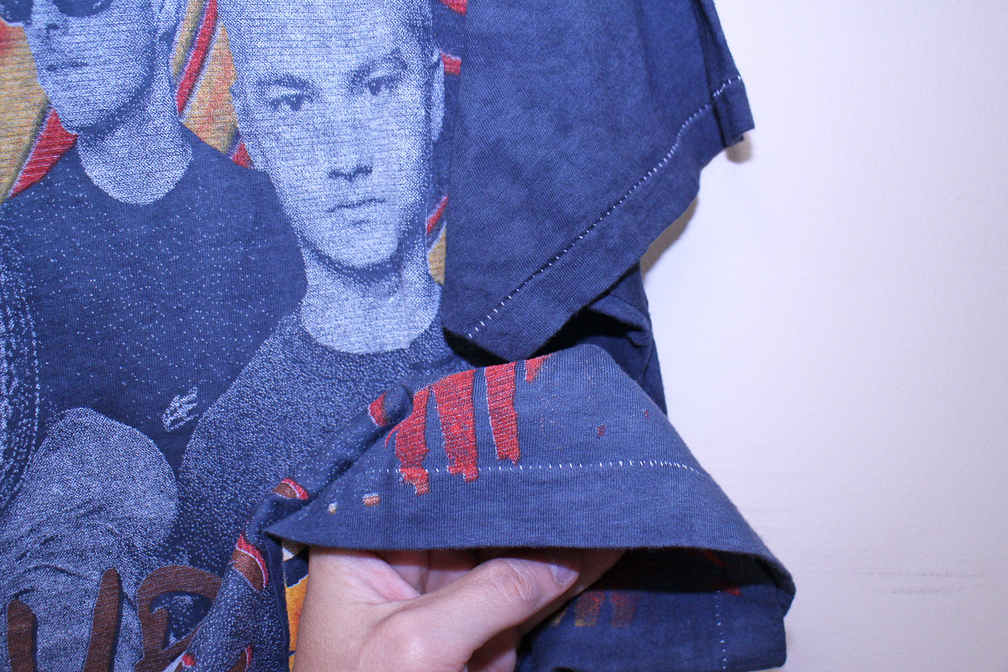 Offspring on vintage single stitch pocket tee (XL)