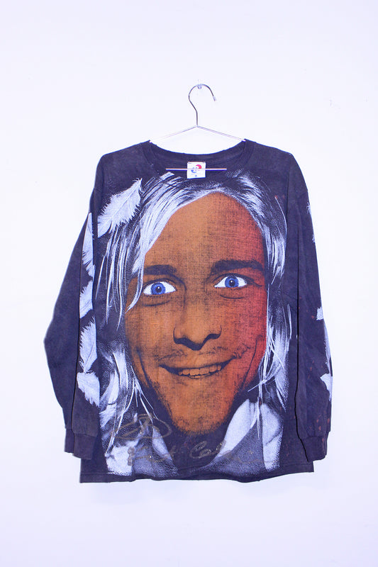 KURT on sunfaded BSC longsleeve tee (L)