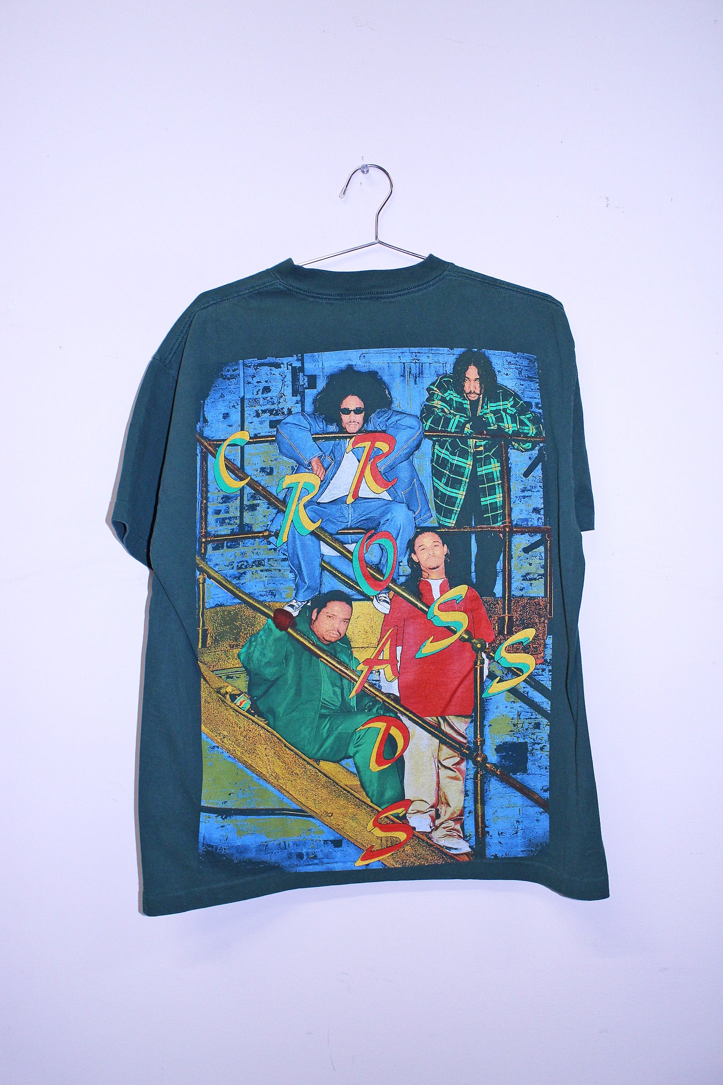 BTNH on vintage single stitch green Sof-Tee (XL)
