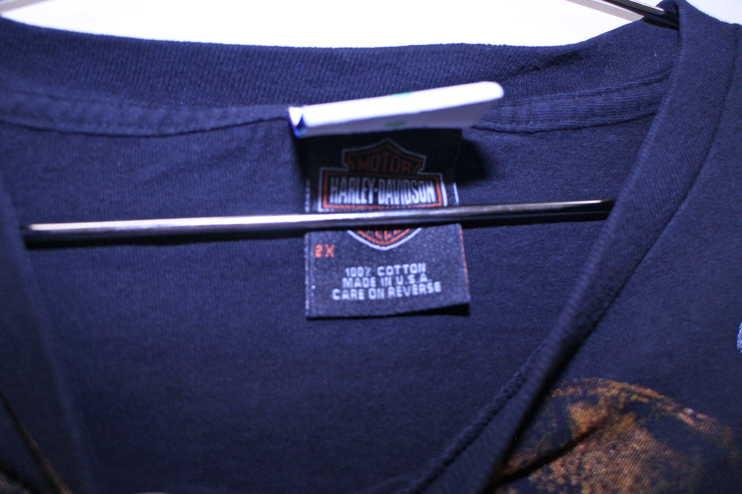 DJ Screw on vintage Harley Davidson single stitch tee (XXL)