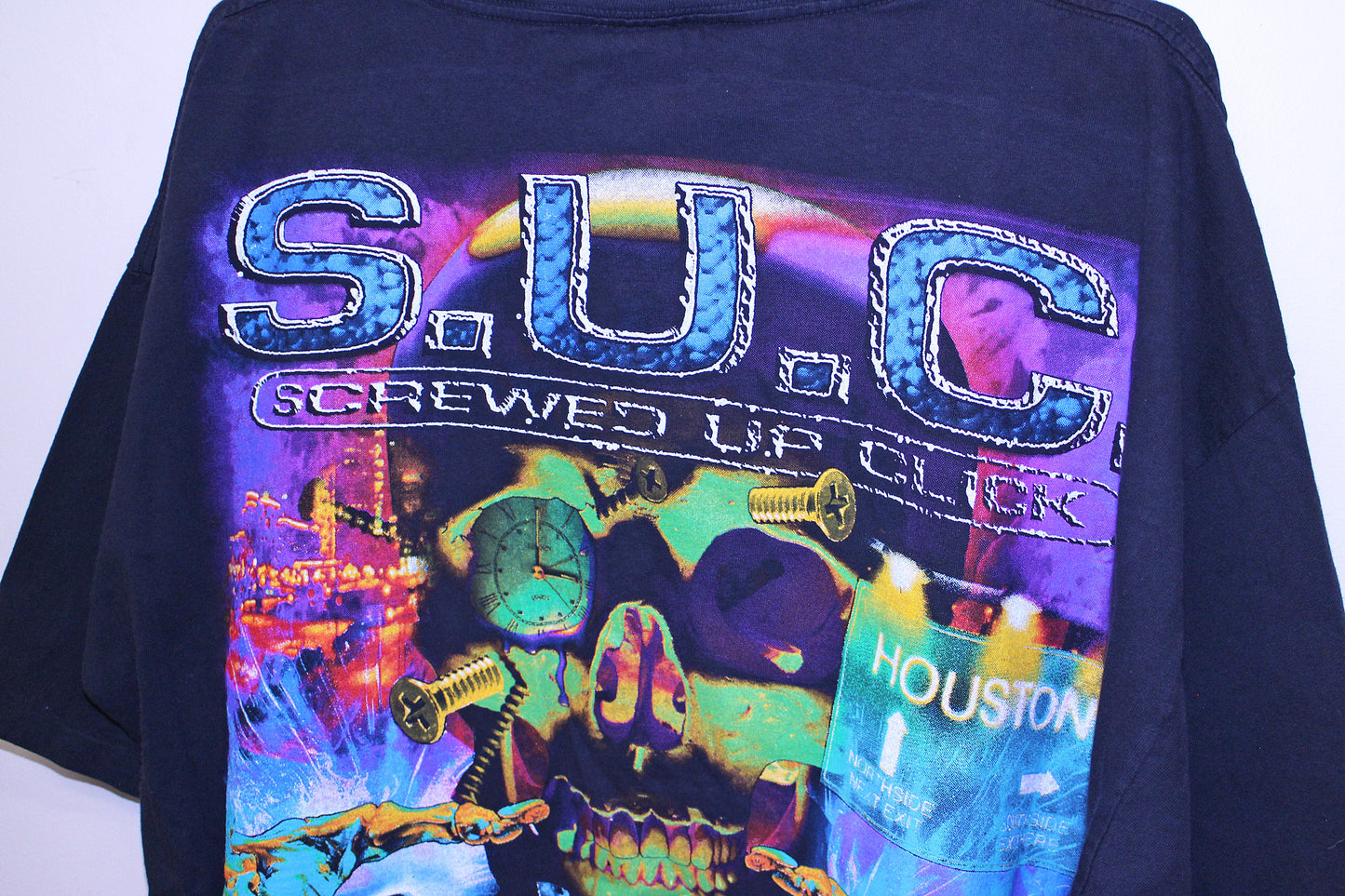 DJ Screw on vintage Harley Davidson single stitch tee (XXL)