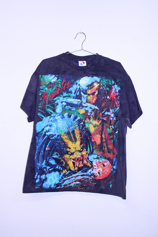 The Predator on heavy faded BSC tee (XL)