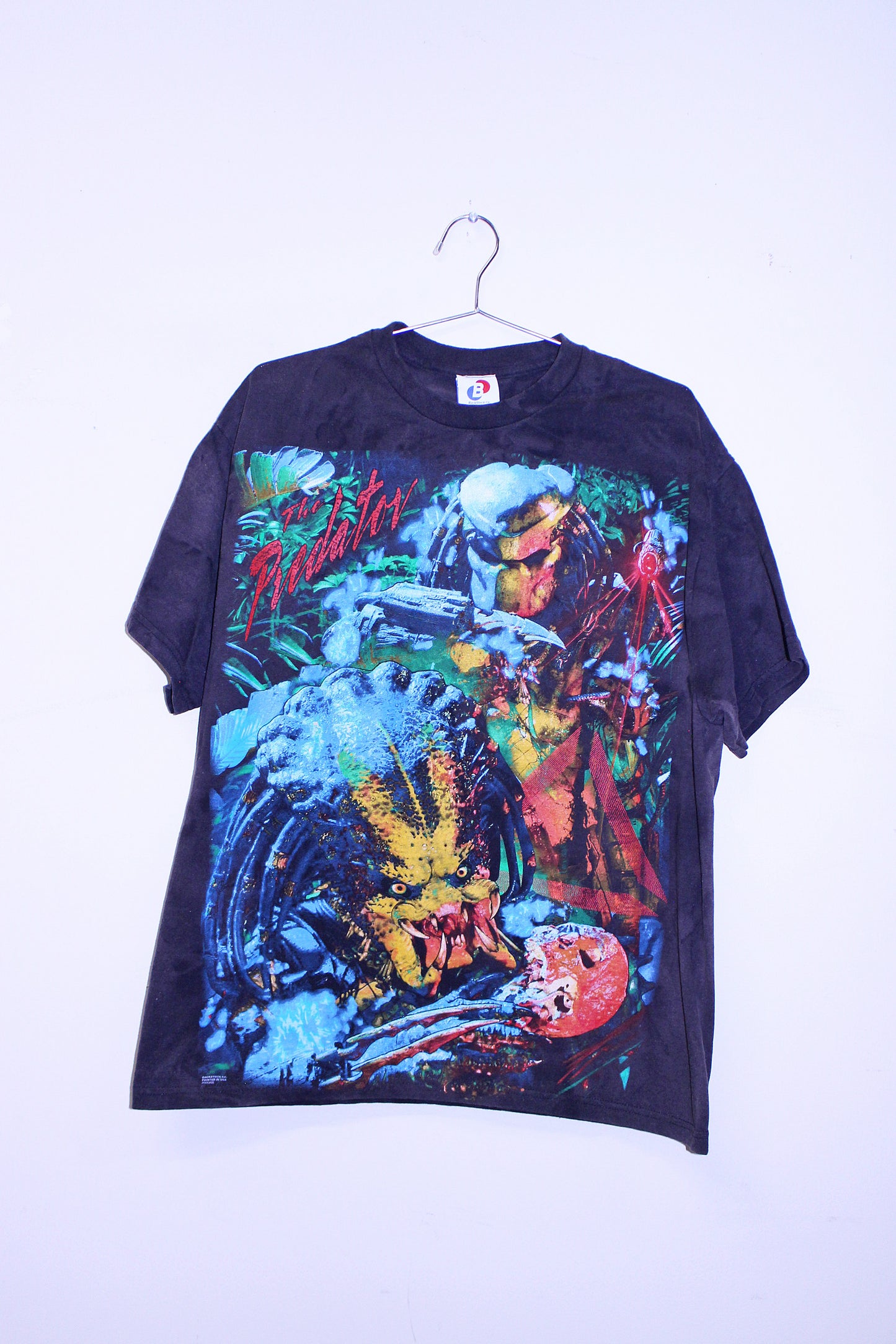 The Predator on heavy faded BSC tee (XL)